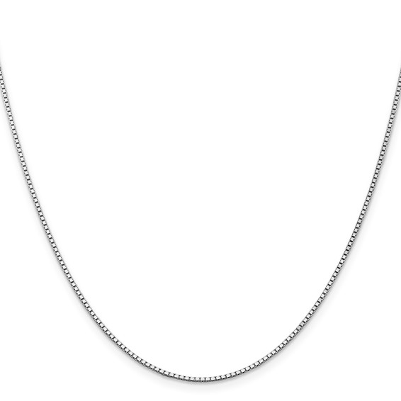 Leslie's 14K White Gold 1.3mm Box Chain