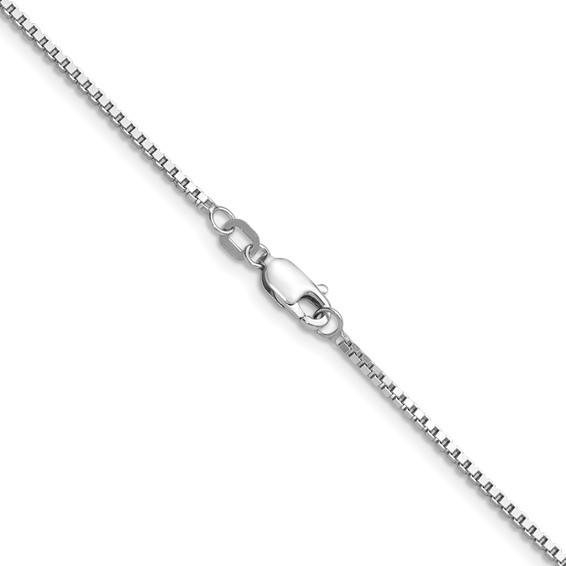 Leslie's 14K White Gold 1.3mm Box Chain