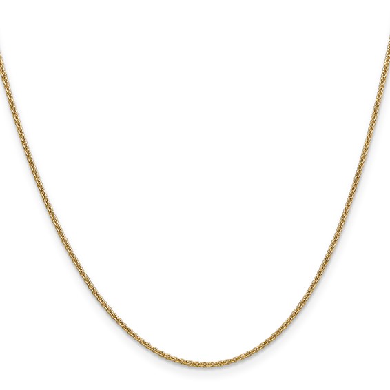 Leslie's 14K 1.4mm Round Cable Chain