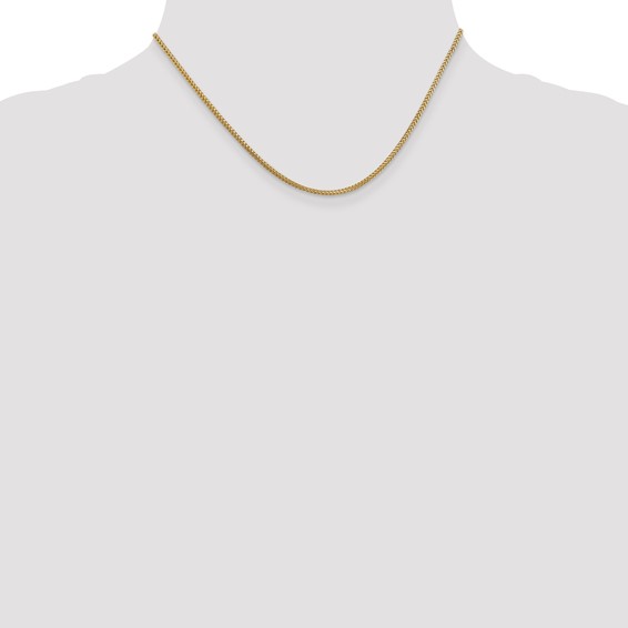 Leslie's 14K 1.25mm Franco Chain