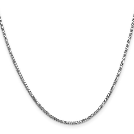 Leslie's 14K White Gold 1.25mm Franco Chain