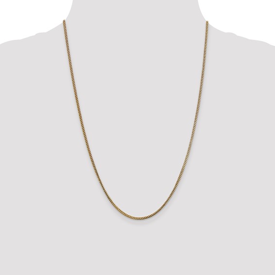 Leslie's 14K 1.5mm Franco Chain