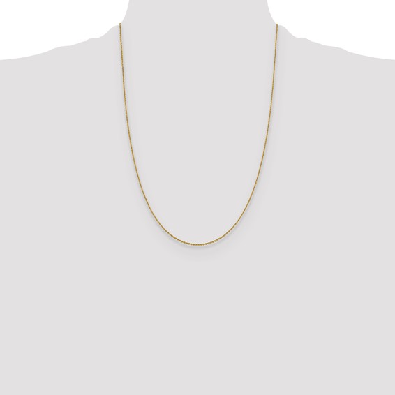 Leslie's 14K 1.15mm D/C Oval Link Chain