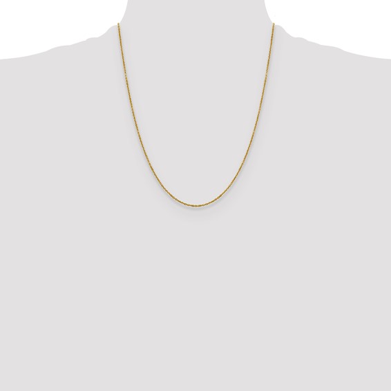 Leslie's 14K 1.25mm D/C Cable Chain