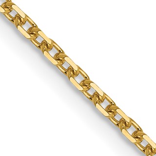 Leslie's 14K 1.5mm D/C Cable Chain