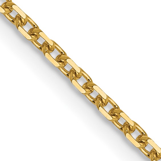 Leslie's 14K 1.5mm D/C Cable Chain
