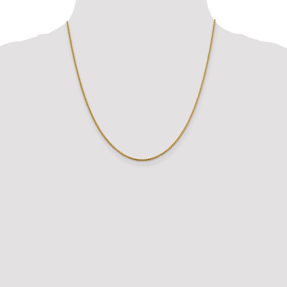 Leslie's 14K 1.4mm D/C Open Franco Chain