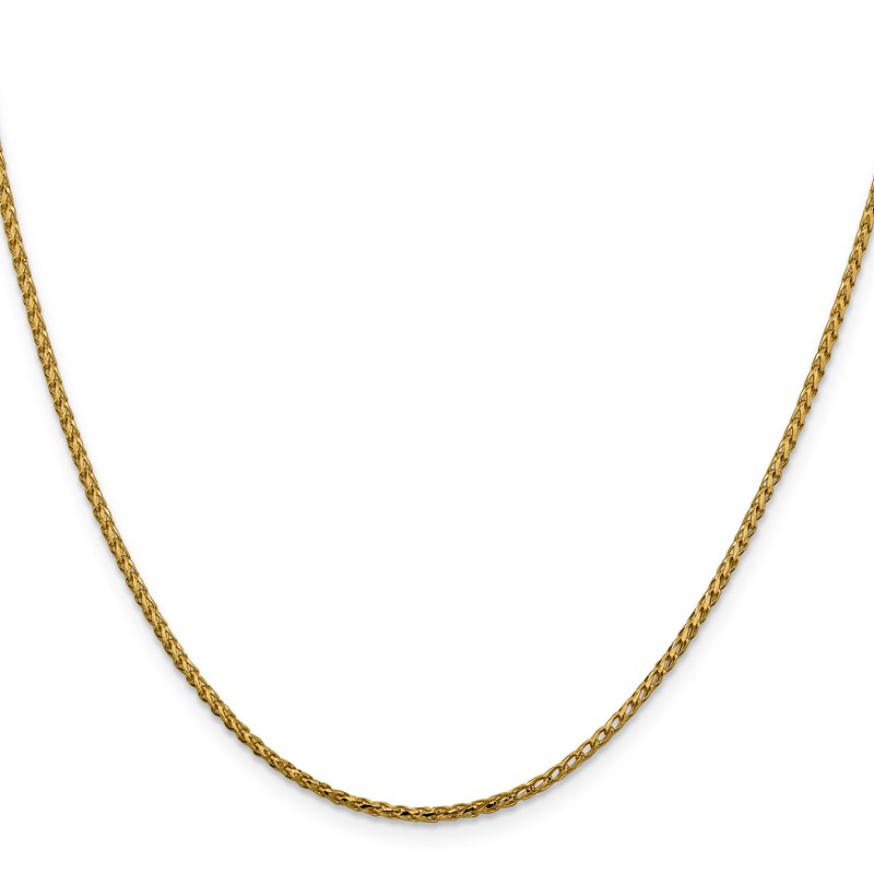 14K 1.6mm D/C Open Franco Chain