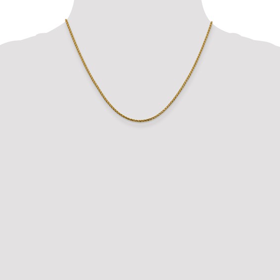 Leslie's 14K 1.6mm D/C Open Franco Chain