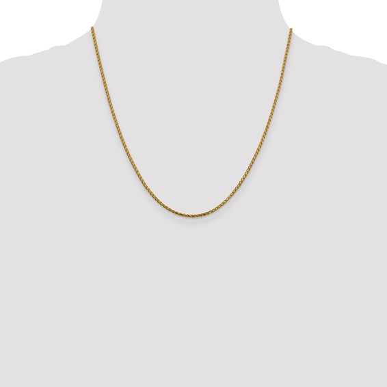 Leslie's 14K 1.6mm D/C Open Franco Chain