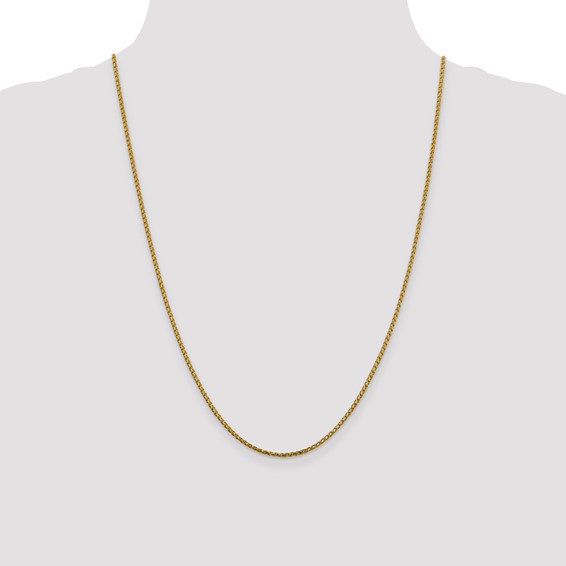 Leslie's 14K 1.6mm D/C Open Franco Chain