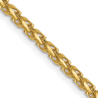 Leslie's 14K 2.1mm D/C Open Franco Chain