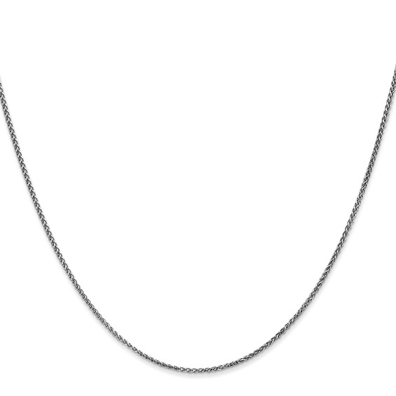 Leslie's 14K White Gold 1.2mm Solid D/C Spiga Chain
