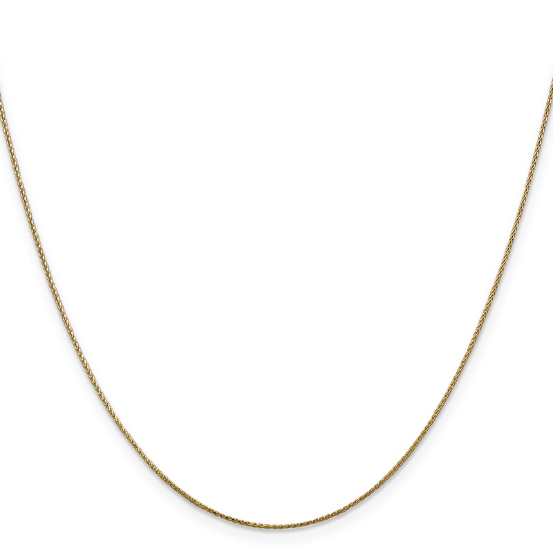14K .65mm D/C Spiga Chain