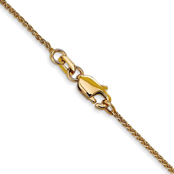 Leslie's 14K 1mm D/C Spiga Chain