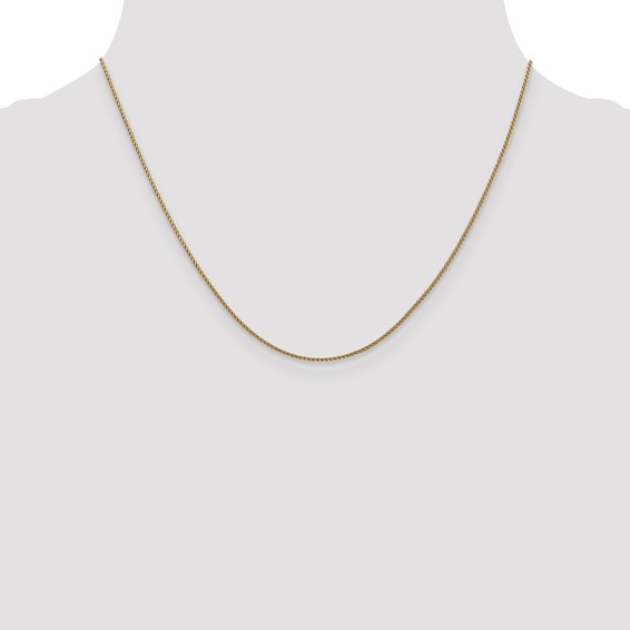 Leslie's 14K 1mm D/C Spiga Chain