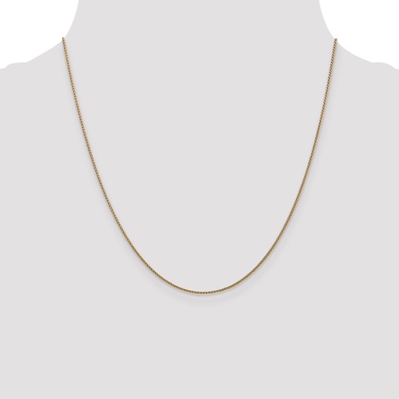Leslie's 14K 1mm D/C Spiga Chain