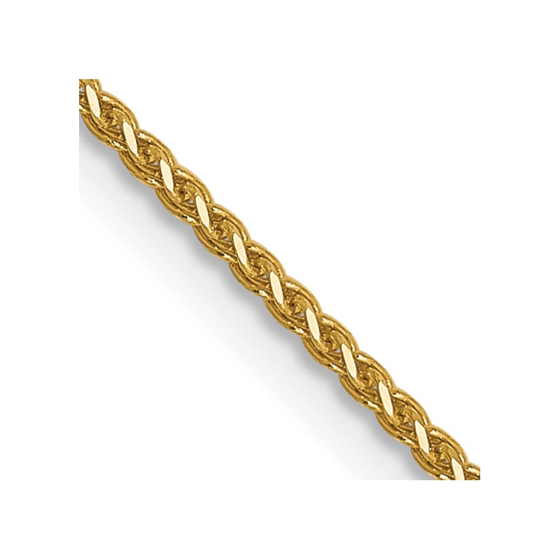 14K 1mm D/C Spiga Chain