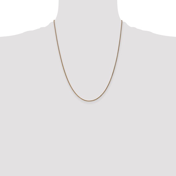 Leslie's 14K 1.2mm D/C Spiga Chain