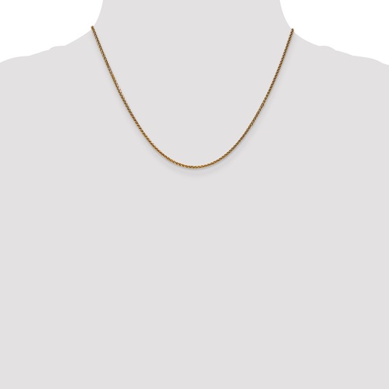 Leslie's 14K 1.4mm D/C Spiga Chain