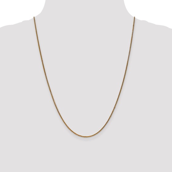 Leslie's 14K 1.4mm D/C Spiga Chain