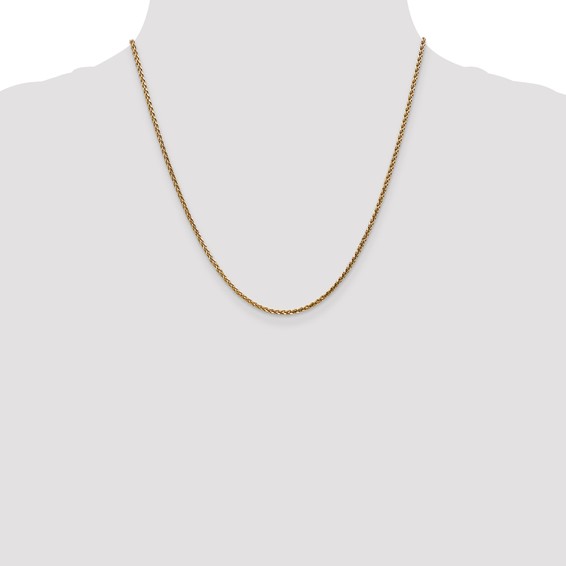 Leslie's 14K 1.8mm Solid D/C Spiga Chain
