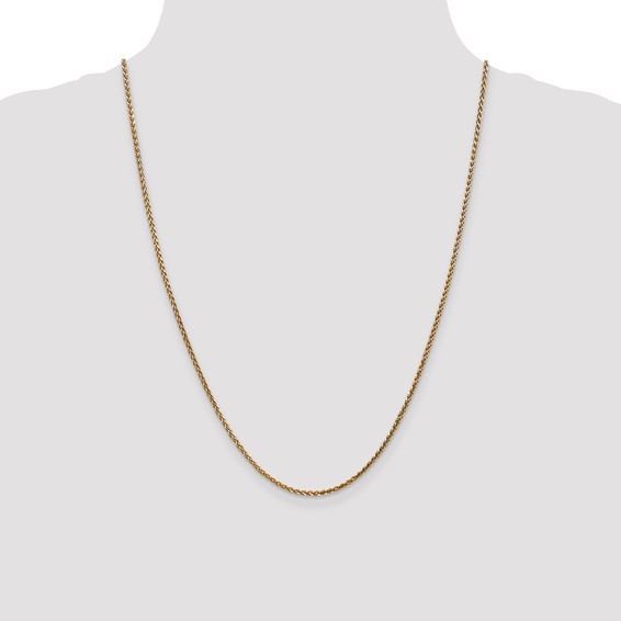 Leslie's 14K 1.8mm Solid D/C Spiga Chain