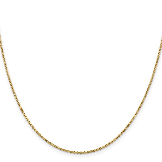 Leslie's 14K 1.8mm Round Cable Chain