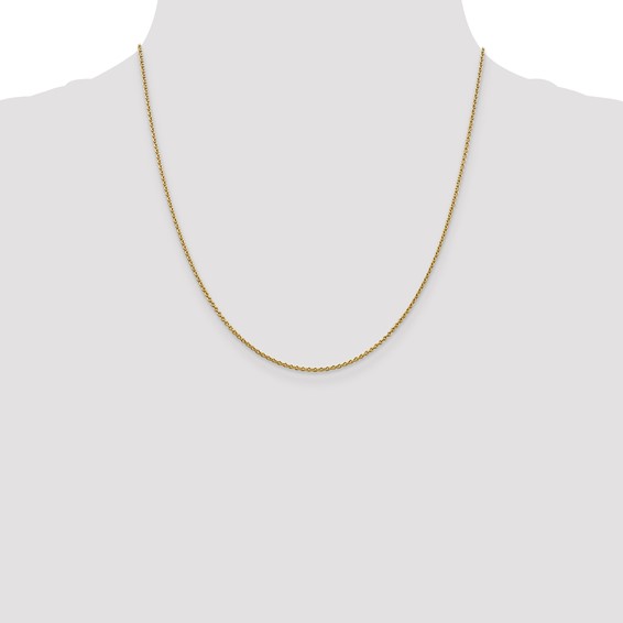 Leslie's 14K 1.8mm Round Cable Chain