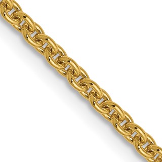 Leslie's 14K 1.95mm Round Cable Chain