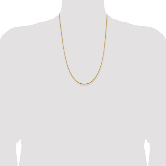 Leslie's 14K 1.95mm Flat Cable Chain