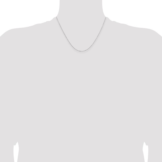 Leslie's 14K .85mm D/C Cable Chain