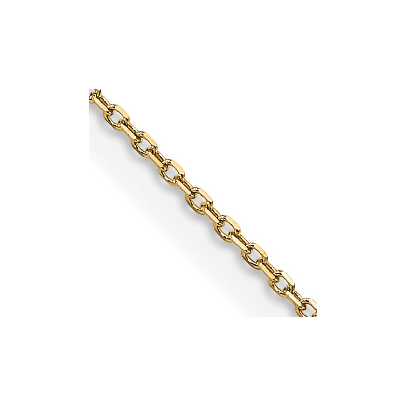 14K .85mm D/C Cable Chain