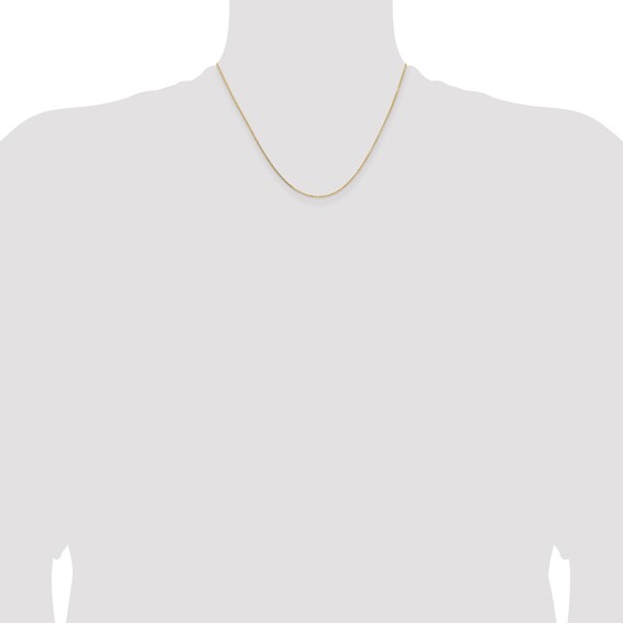 Leslie's 14K 1.05mm D/C Cable Chain