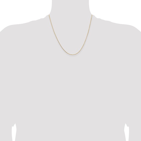 Leslie's 14K 1.05mm D/C Cable Chain