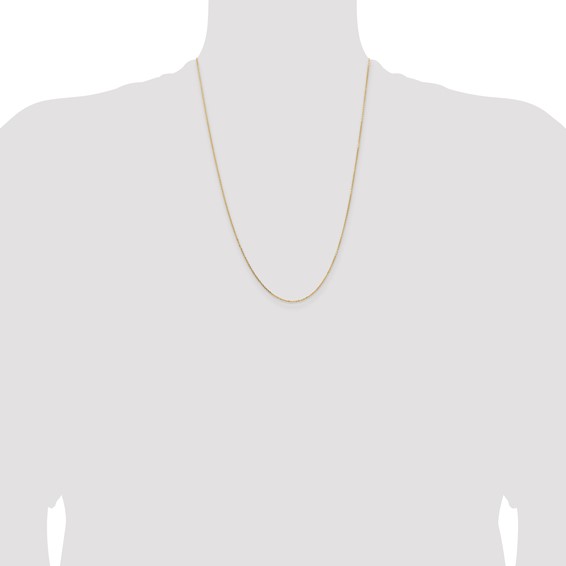 Leslie's 14K 1.05mm D/C Cable Chain