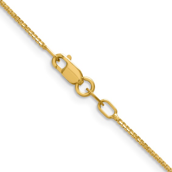 Leslie's 14K 1mm Concave Box Chain