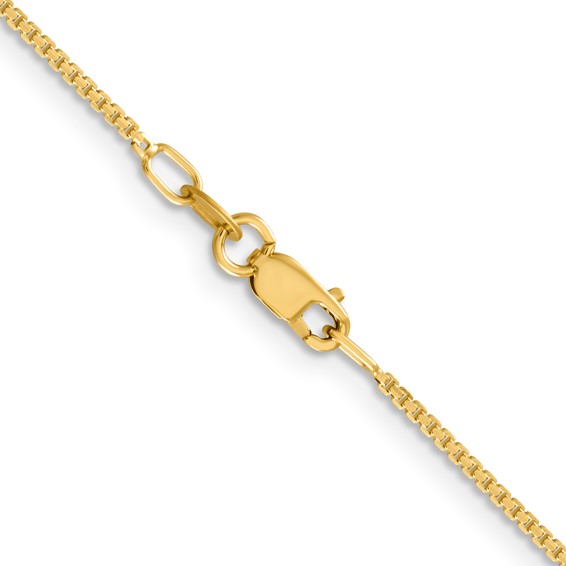 Leslie's 14K 1.2mm Concave Box Chain