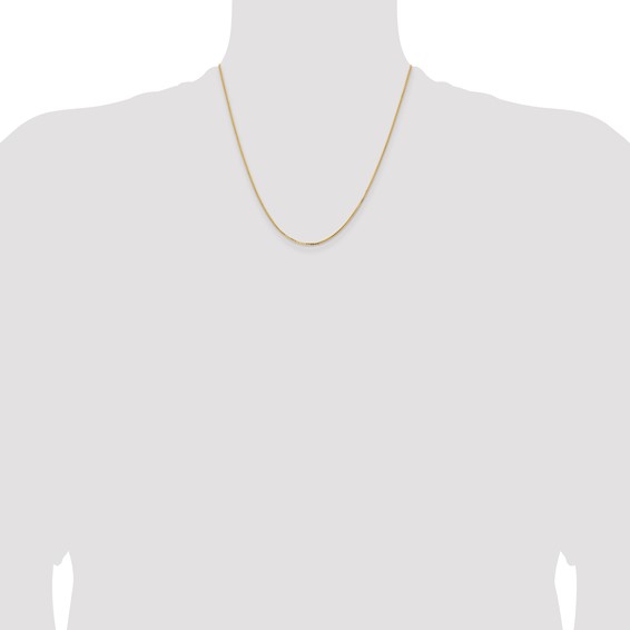 Leslie's 14K 1.2mm Concave Box Chain