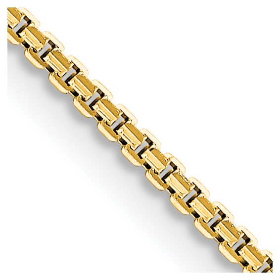 Leslie's 14K 1.2mm Concave Box Chain
