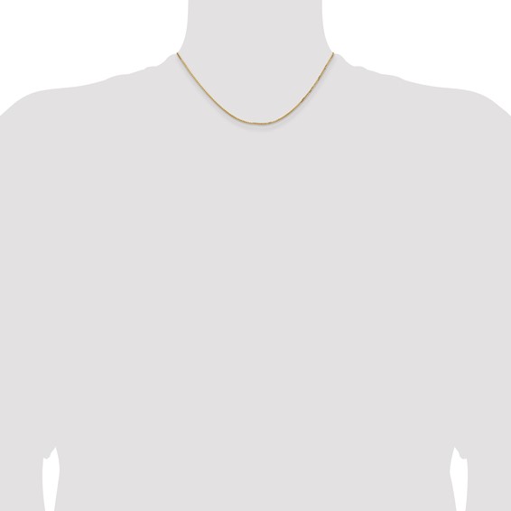 Leslie's 14K 1.3mm Concave Box Chain