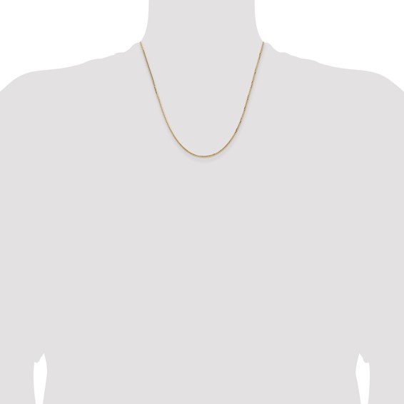 Leslie's 14K 1.3mm Concave Box Chain