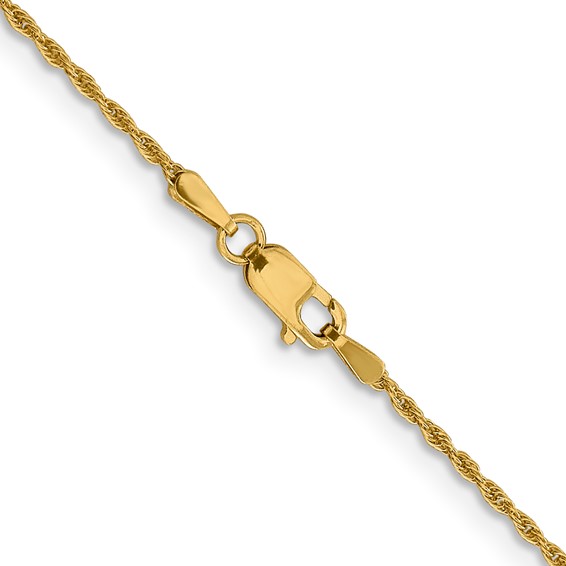Leslie's 14K 1.3mm Loose Rope Chain