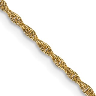 Leslie's 14K 1.3mm Loose Rope Chain