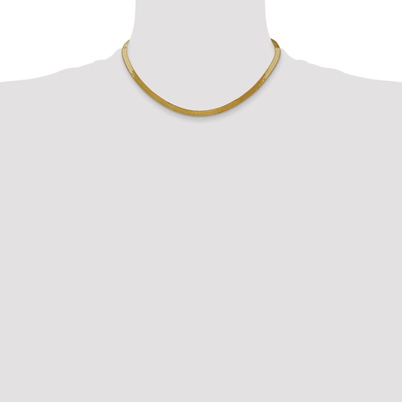 Leslie's 14k 5mm Silky Herringbone Chain
