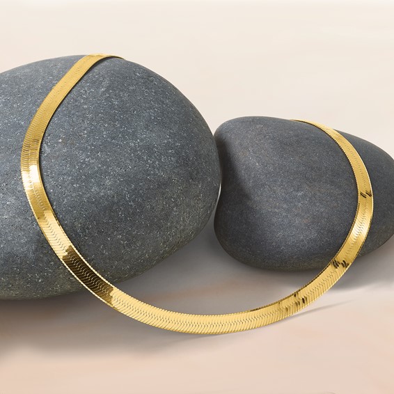 Leslie's 14k 5mm Silky Herringbone Chain