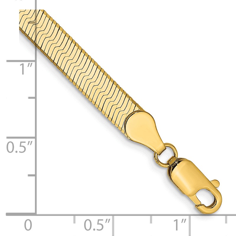 14k 5mm Silky Herringbone Chain