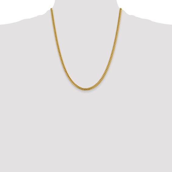 Leslie's 14k 4.25mm Solid Miami Cuban Chain