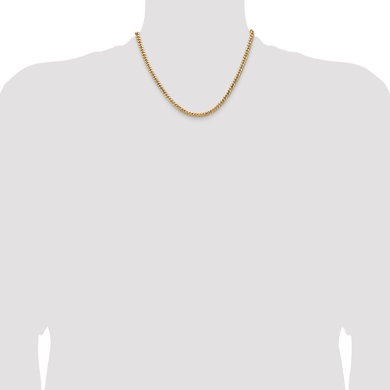 Leslie's 14k 4.3mm Solid Miami Cuban Chain