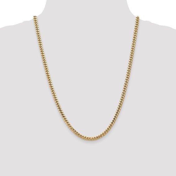 Leslie's 14k 4.3mm Solid Miami Cuban Chain